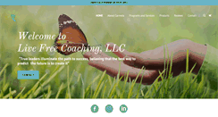 Desktop Screenshot of livefreecoaching.com